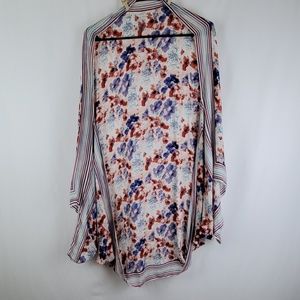 Merona Versatile Floral shawl Scarf Wrap One Size